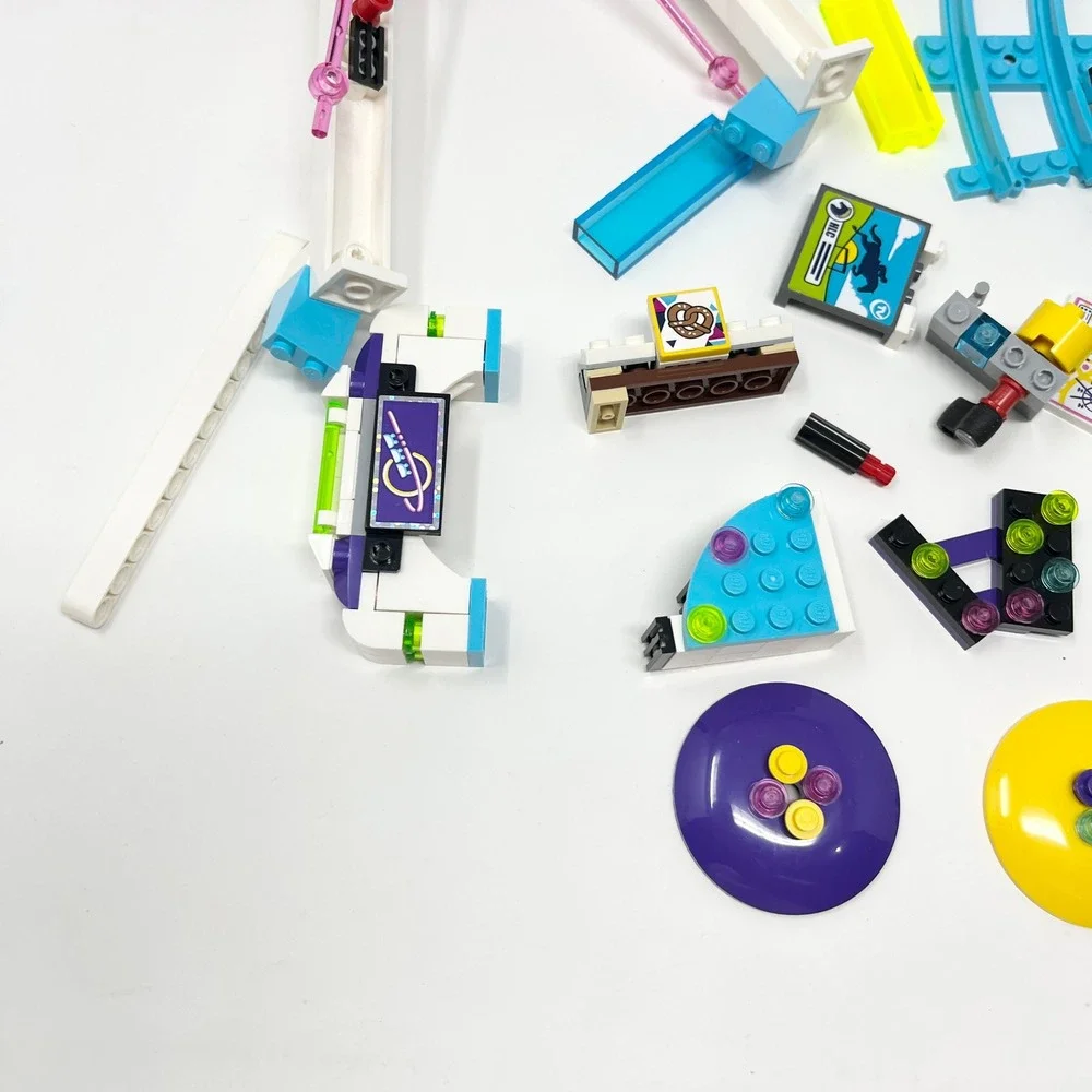 LEGO FRIENDS AMUSEMENT PARK ROLLER COASTER SET FERRIS WHEEL REPLACEMENT PIECES - Picture 6 of 11